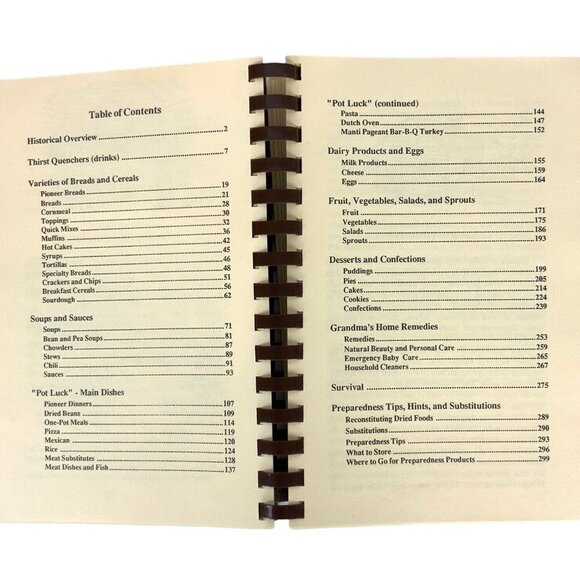 Cookin With Home Storage By Vicki Tate Revised Ed Spiral Bound Cookbook 1993 - Picture 5 of 12